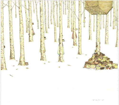 Ink | Tales for Our Time: Amy Cutler's Prints - Art21 Magazine