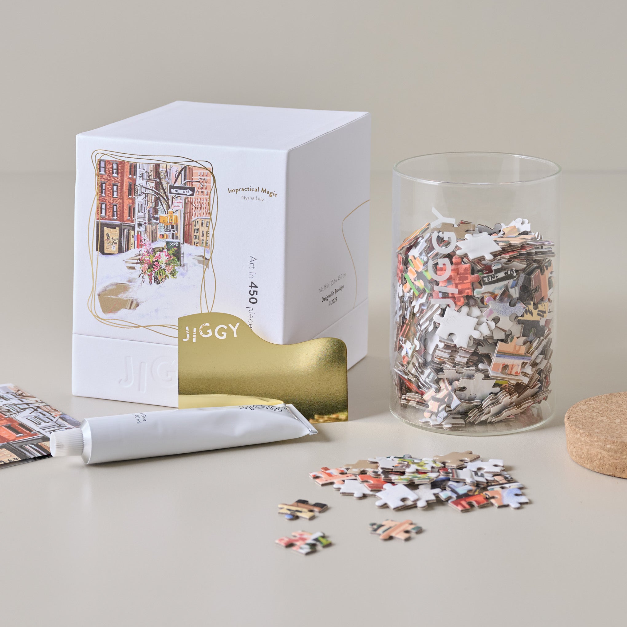 Impractical Magic 450 Piece Puzzle Kit – Magnolia