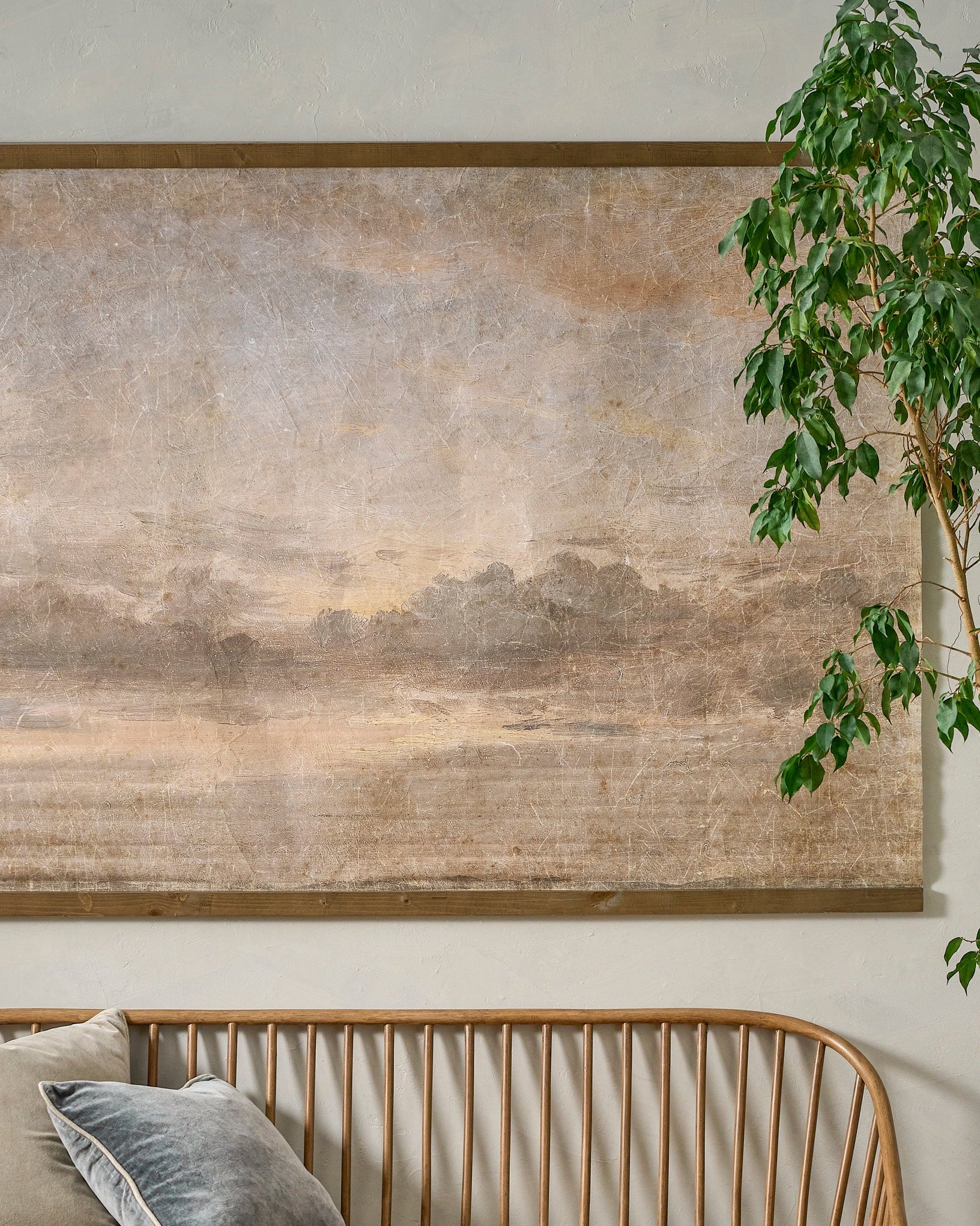 Oversized Celestial Drifts Vintage Tapestry – Magnolia