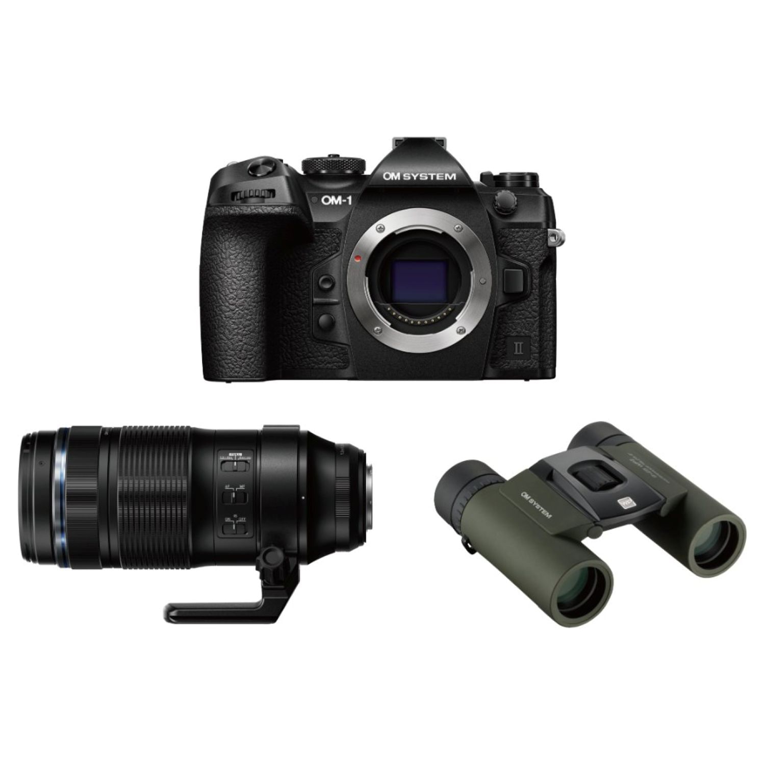 OM SYSTEM OM-1 Mark II 100-400mm II 超望遠レンズキット ブラック