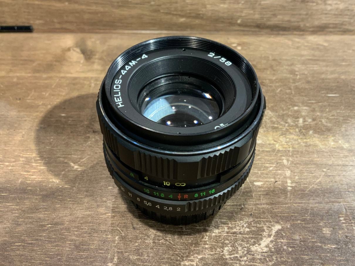 B】Valdai HELIOS-44M-4 58mm F2 Nikon Fマウント改造品 | オールド