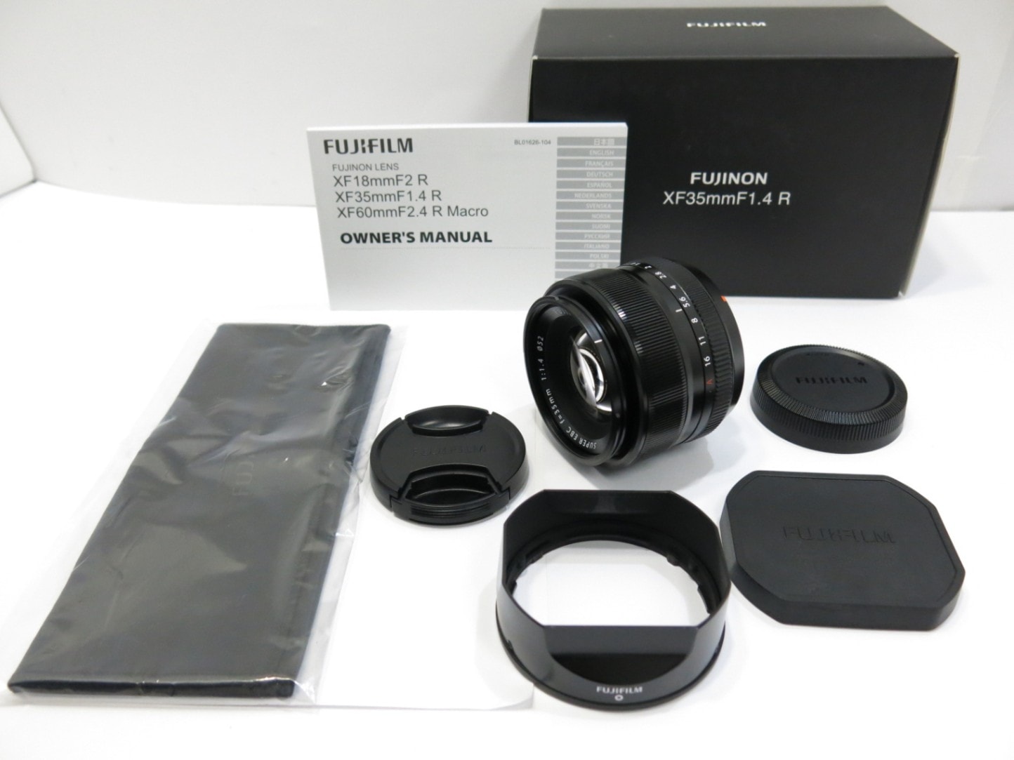 美品 FUJIFILM XF35mm F1.4R 純正レンズ 【公式通販】