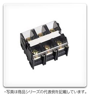 TBF-603 日東工業 固定式端子台(経済形、ポリカーボネート樹脂製、極数