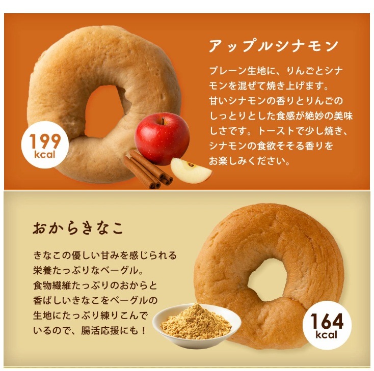 産地取り寄せ商品】一柳 こんにゃくベーグル10個セット（送料別）(n