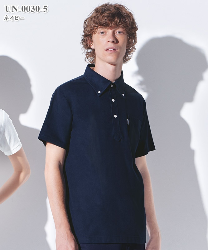 男女兼用ポロシャツ半袖[チトセ製品] UN-0030｜THS-白衣通販・販売