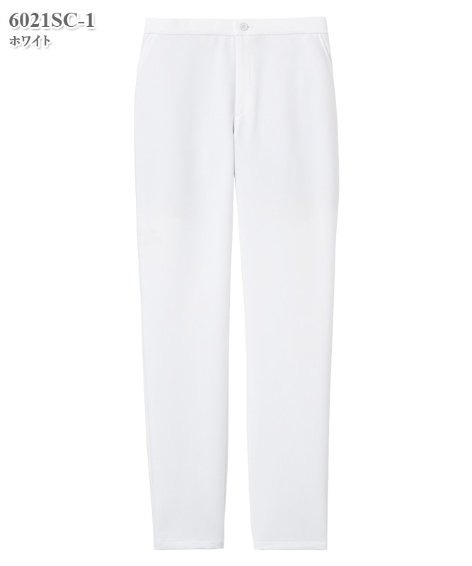 レディススリムストレートパンツ[フォーク製品] 6021SC｜THS-白衣通販