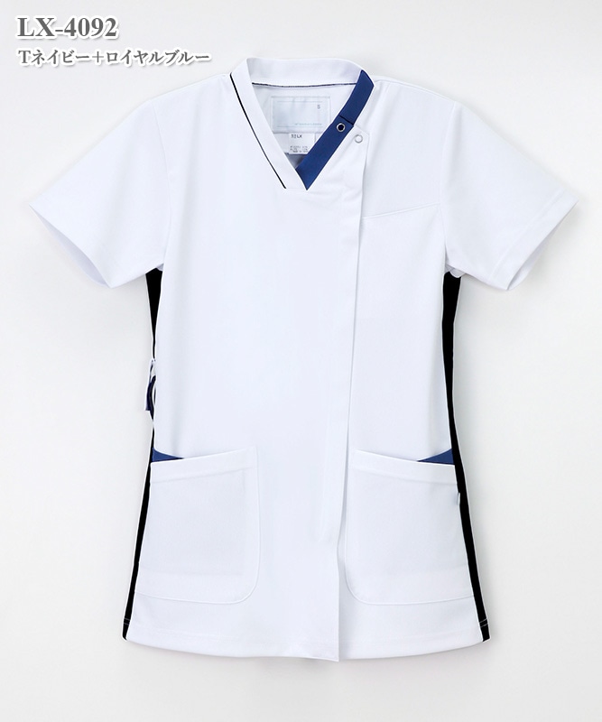 男女兼用スクラブ半袖[ナガイレーベン製品] LX-4092｜THS-白衣通販・販売