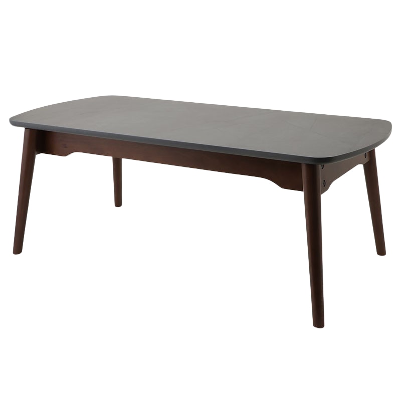 リフトLテーブル IF T-3736 GY/BR【お客様組立商品】の通販｜東京