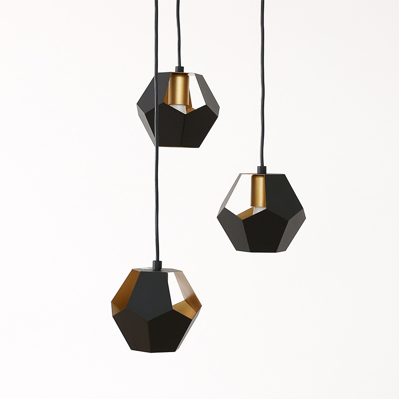 ペンダントライト 205338J RASIGURES3 BK if HOME ※電球別売※の通販