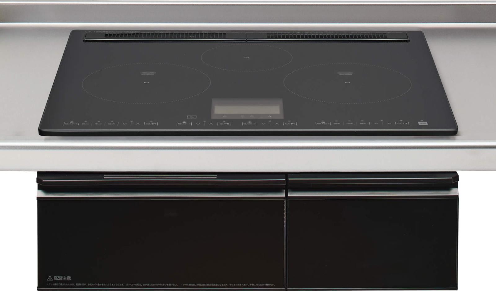 IHクッキングヒーター クリナップ ZEHCZ6H22QKK 3口IHヒーター 間口