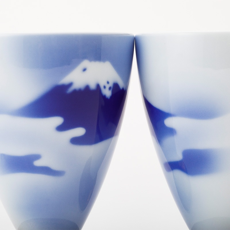 吉祥富士ペアゴブレット | すべての商品 | 深川製磁オンラインストア