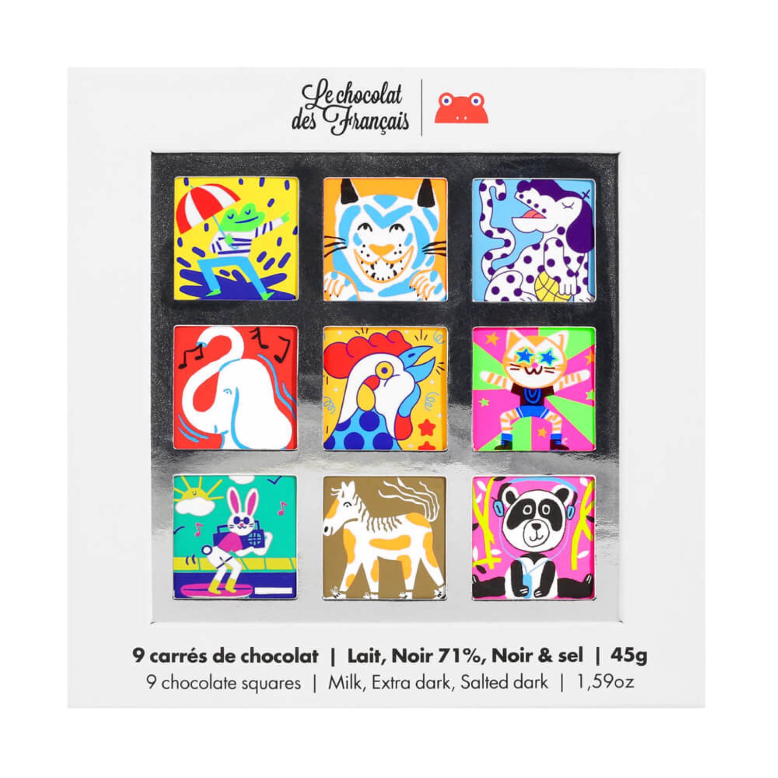 2026 バレンタイン】ル・ショコラ・デ・フランセ アニマル スクエア