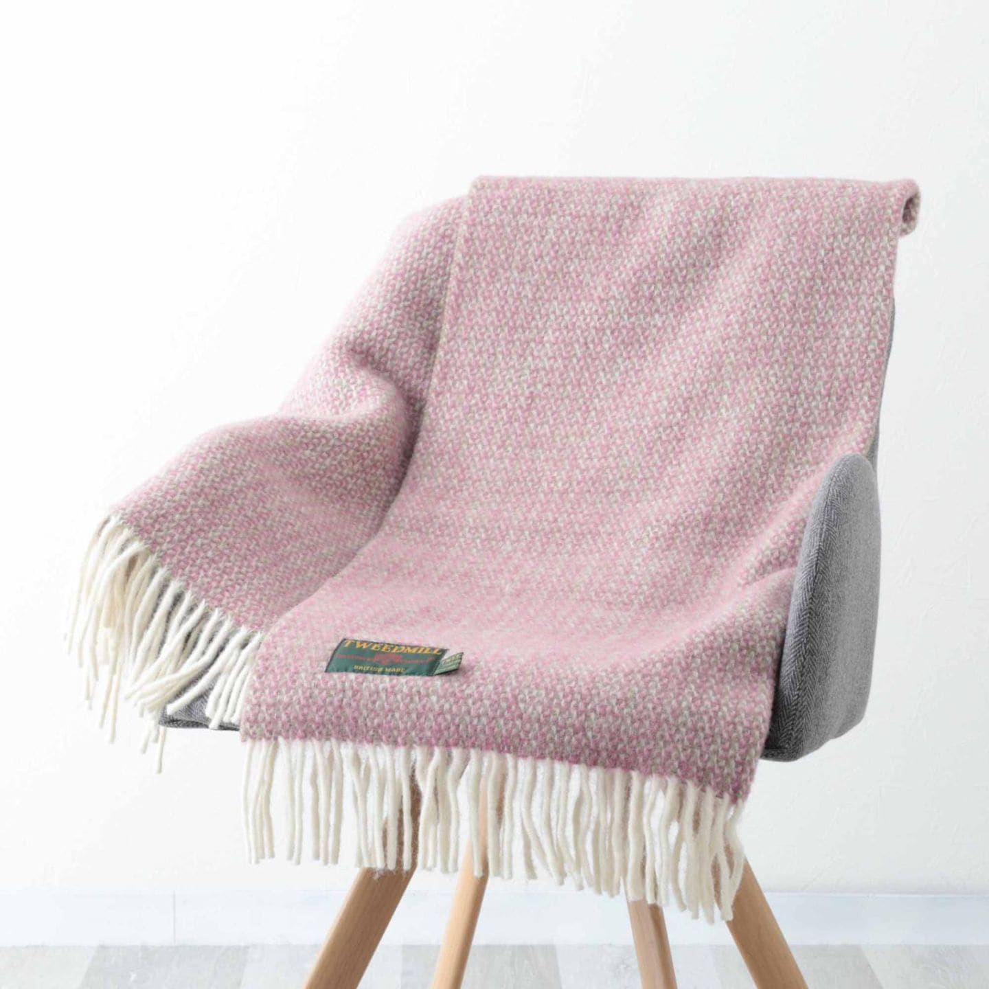 ブランケット ニーラグ 70x183cm イリュージョン ラズベリー ストール