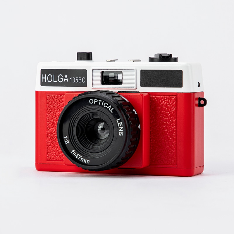 ホルガ【HOLGA】フィルムカメラ H-135 BC レッド/ホワイト [トイカメラ