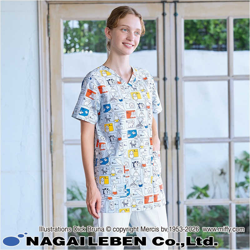 ミッフィー スクラブ [男女兼用] MFS-5852 [返品・交換不可] | Naway