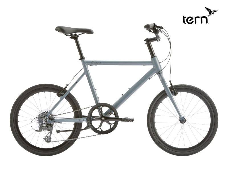 特典付き!)TERN ターン CREST クレスト プロトグレー 8段変速 ミニベロ