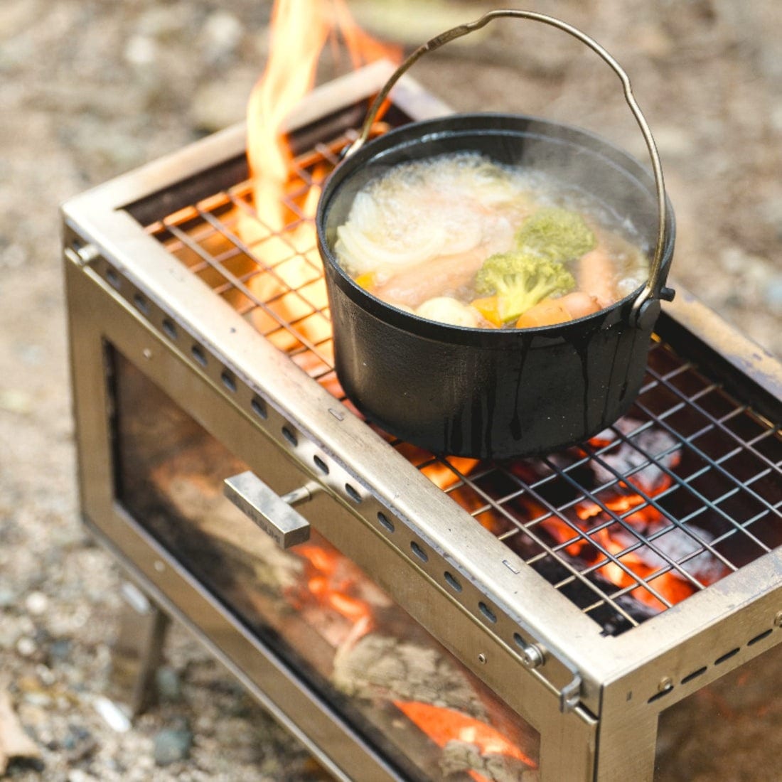 当日出荷可] Mt.SUMI アウトドア薪ストーブ ミドラ ステンレス