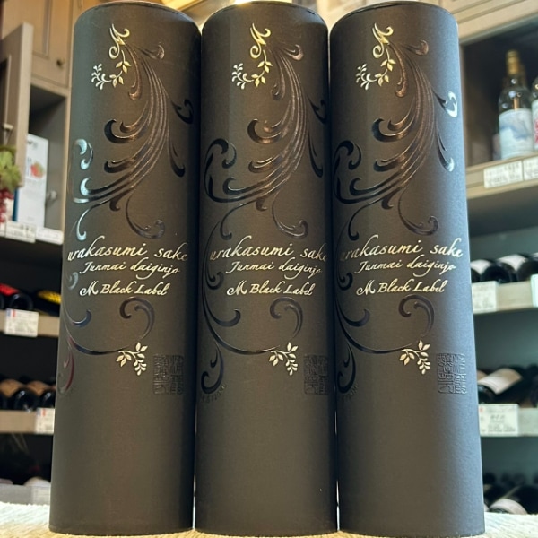 浦霞 (うらかすみ) 純米大吟醸 M Black Label 720ml [限定酒] ｜日本酒