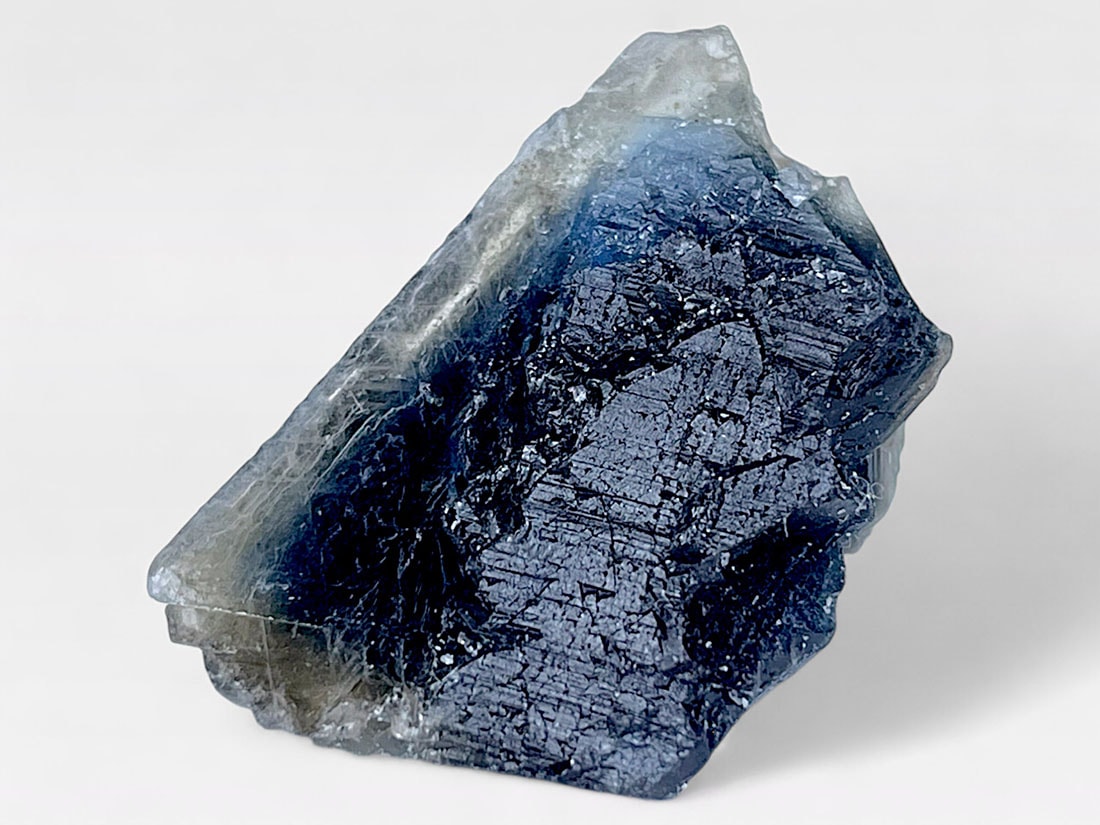 レア！ パキスタン産 赤蛍光 ディープブルー フローライト