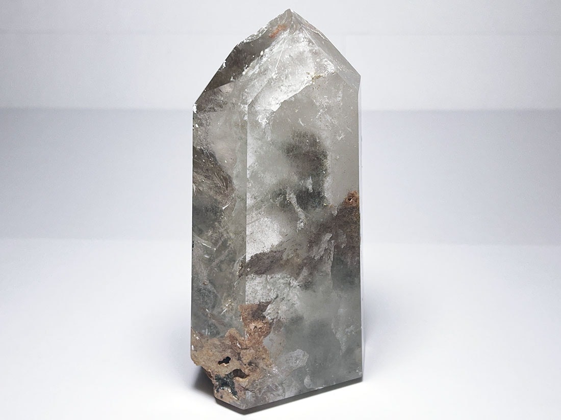 ガーデンクォーツポイント ポリッシュ ( 庭園水晶 )/ Garden Quartz