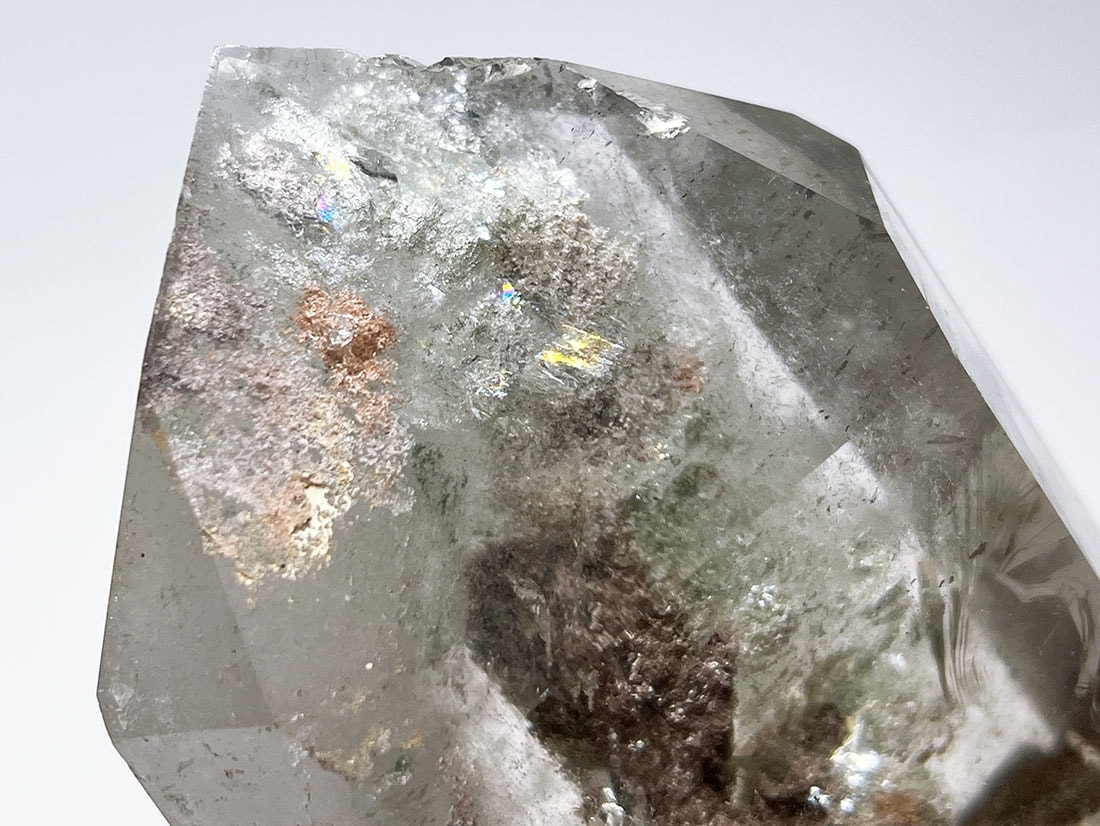 ガーデンクォーツポイント ポリッシュ ( 庭園水晶 )/ Garden Quartz