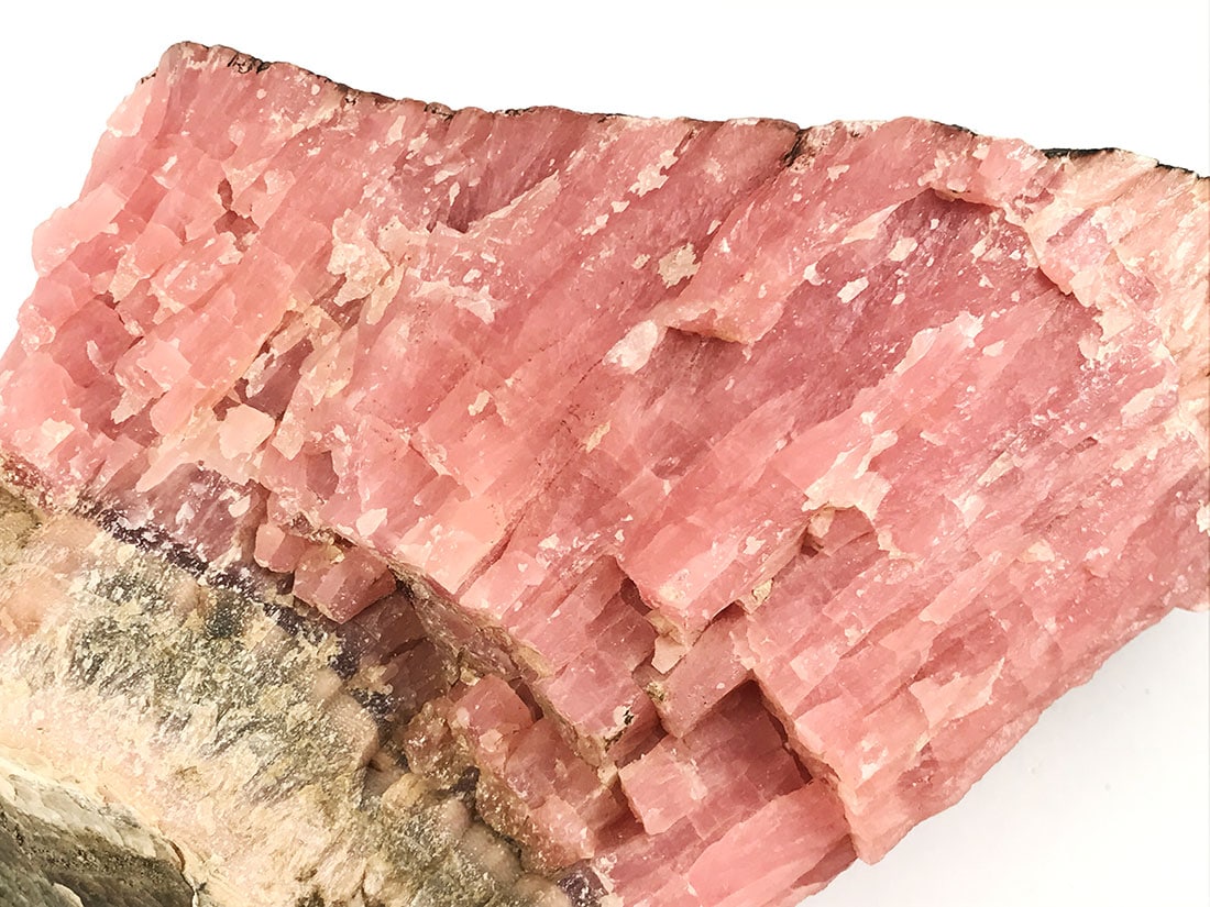 北海道古平郡稲倉石鉱山産 菱マンガン鉱