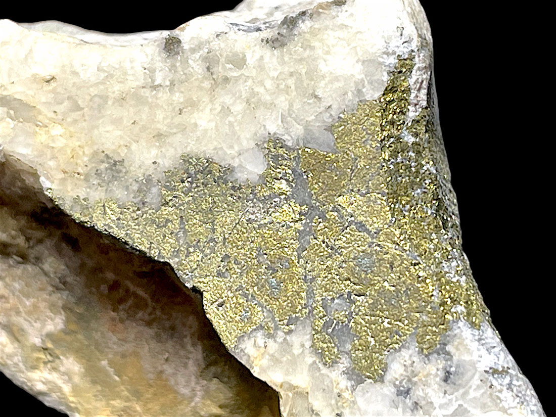 新潟県佐渡鉱山産 自然金