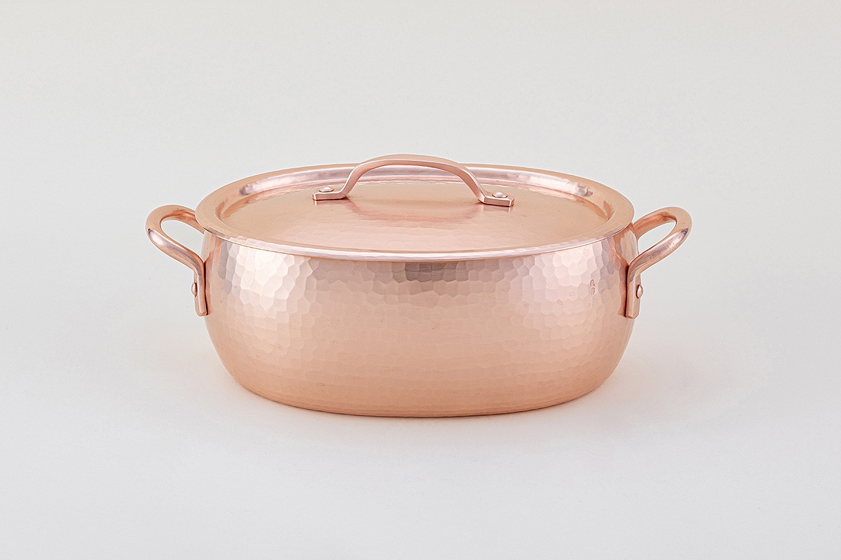 オーバル鍋（深型）（銅） | 鍋 | 鍛金工房 WESTSIDE33