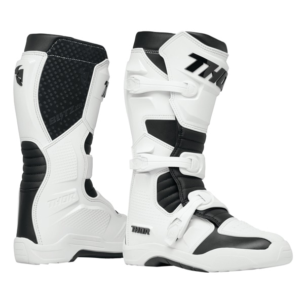 BLITZ XR LTD ブーツ MXフラットソール仕様 WHITE/BLACK THOR | すべて