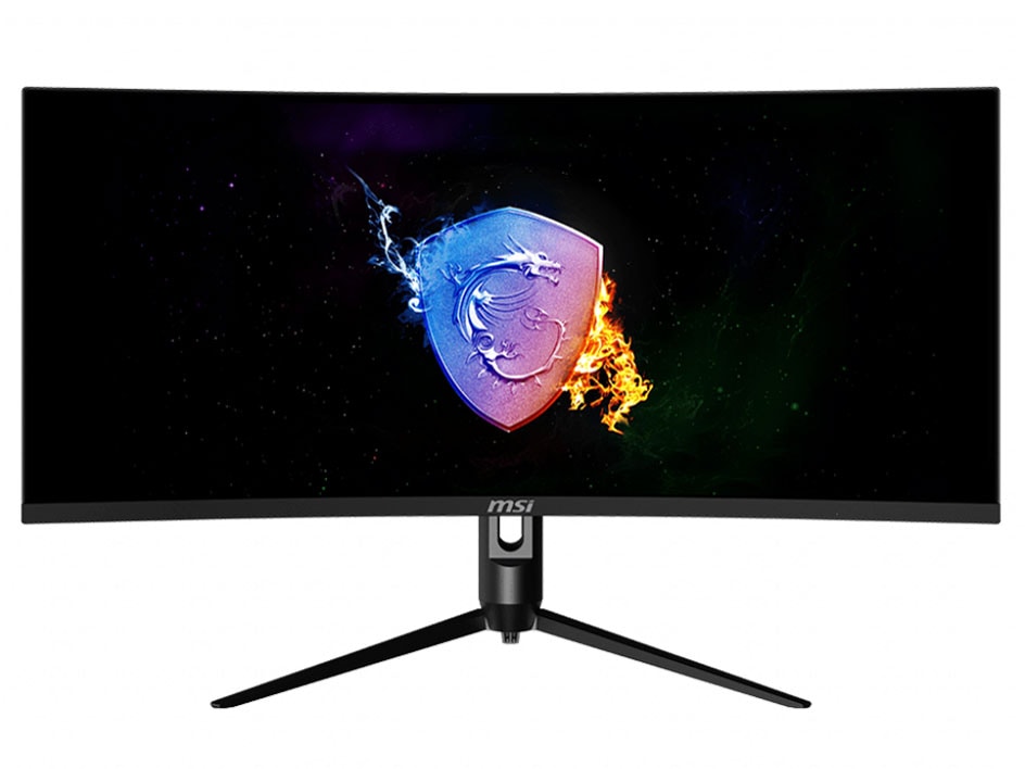 MSI ゲーミングモニター [34型 /UWQHD(3440×1440)/ワイド/曲面型