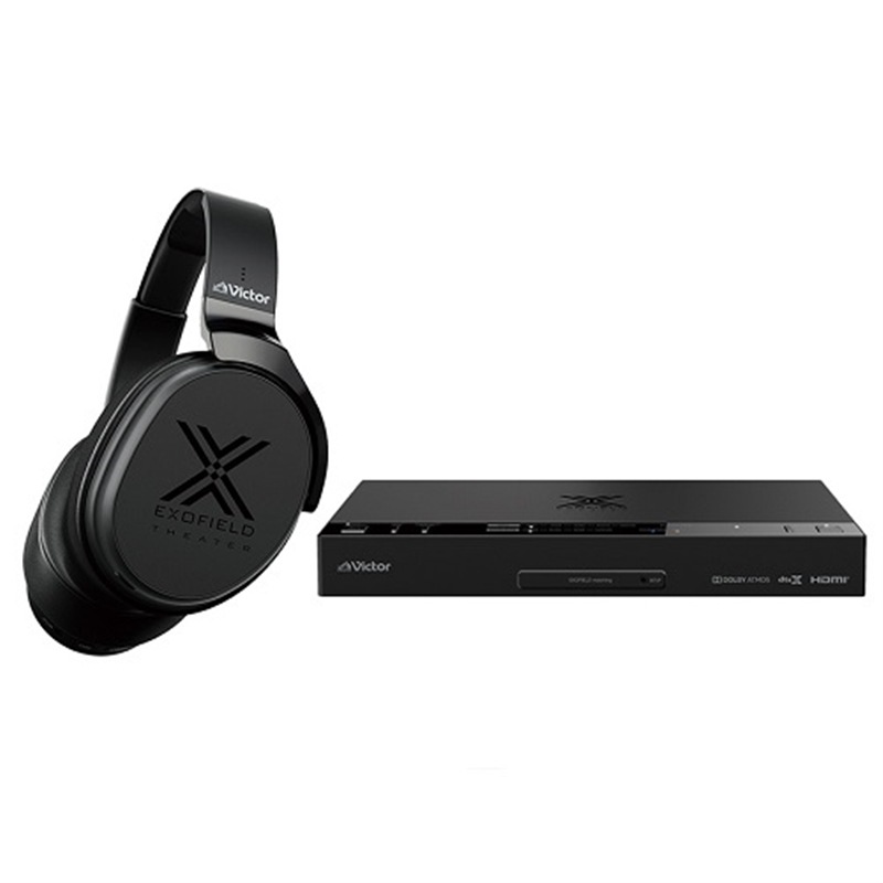 JVC ワイヤレスヘッドホン XP-EXT1 EXOFIELD THEATER ワイヤレス