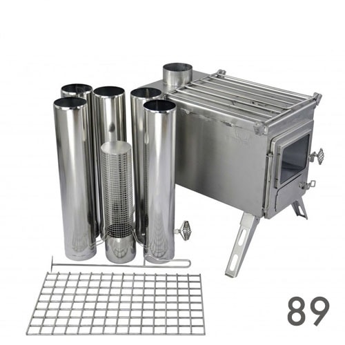 ウィンナーウェル ノマド Lサイズ(89mm) 薪ストーブ 本体セット