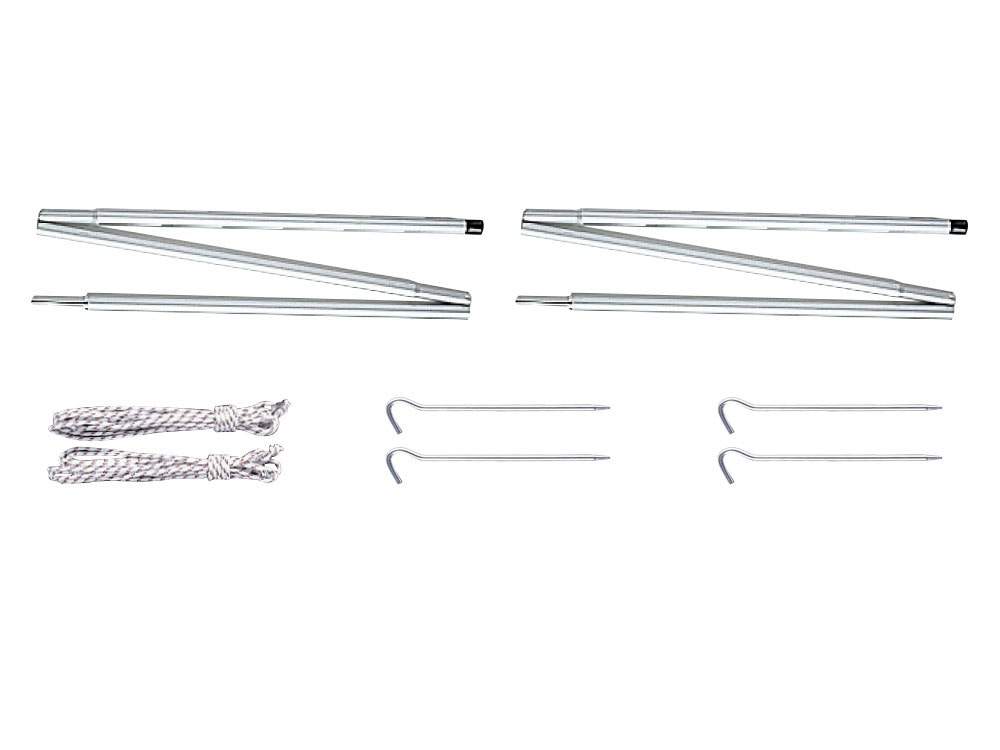 美品　スノーピークアルミポール170CM 4本セット TP-022 Amazon | スノーピーク(snow peak) タープ アルミポール170cm TP-022