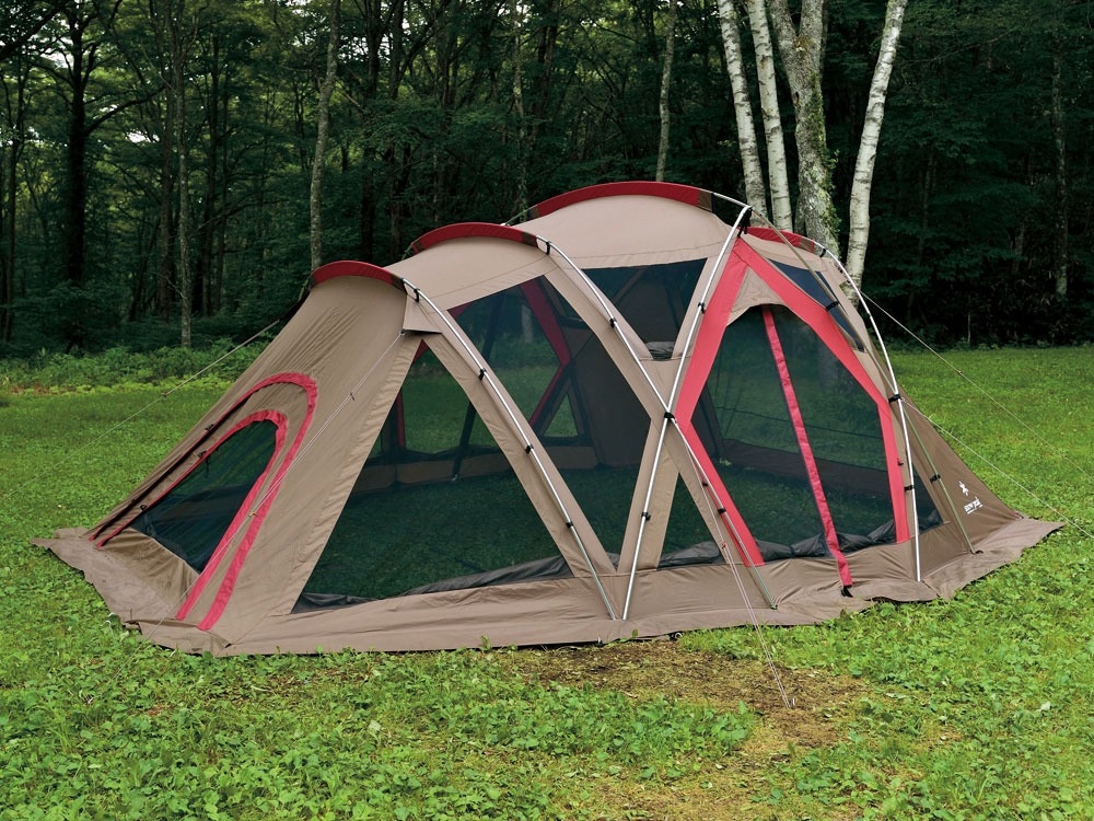 スノーピーク　リビングシェルロングプロ　レッドフレーム snow peak (スノーピーク)のリビングシェルロングPro.！ ポイント