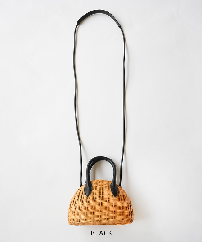 od241-0616]odds(オッズ)MINI WIKKER BAG ミニウィッカーバッグ かご