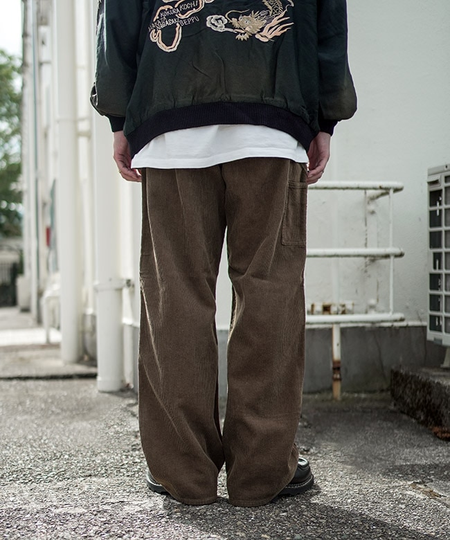 SALE 50%OFF】[243-91502]EVCON(エビコン) GARMENT DYE DOUBLE KNEE
