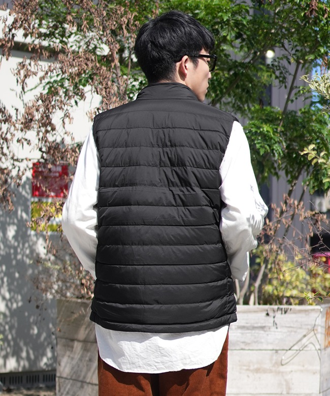 ◇[DT-A0565NRP]DANTON(ダントン)MIDDLE DOWN ZIP VEST ミドルダウン