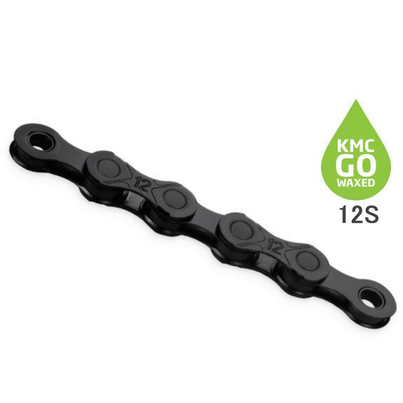 KMC DLC12 GO WAXED ブラック 126L | ロードバイクパーツ,チェーン,KMC