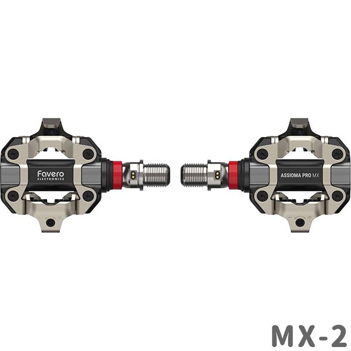 ファベロ アシオマ PRO MX-2 左右ペダル型パワーメーター オフロード用