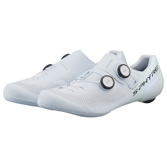 シマノ RC9(SH-RC903) ホワイト ワイドタイプ SPD-SL シューズ