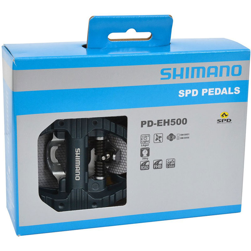シマノSHIMANO ペダル PD-EH500 片面SPD 20分ぐらい使用品 シマノ（SHIMANO） PD-EH500 (EPDEH500) 片面ビンディング(SPD)／片面