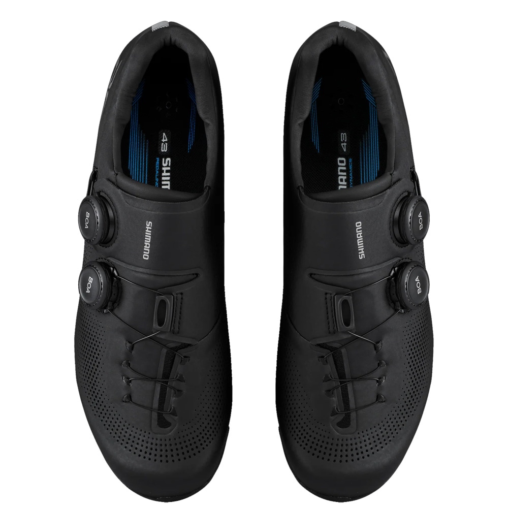 シマノ SH-RC703 ブラック ワイドタイプ SPD-SL シューズ | すべての