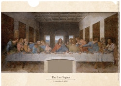 名画キャンバス 最後の晩餐 KE23CV8 （50189）（いのちのことば社