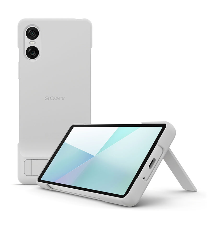 ソニー純正 Xperia 10 VI Style Cover with Stand White ホワイト XQZ