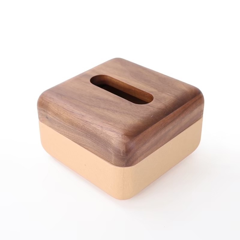 MUKU HALF ﾑｸﾊｰﾌ ハーフティッシュケース 木製 yamatojapan | ネット