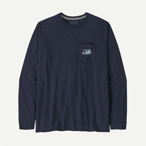 パタゴニア Patagonia メンズ・ロングスリーブ・'73 テキスト・ロゴ