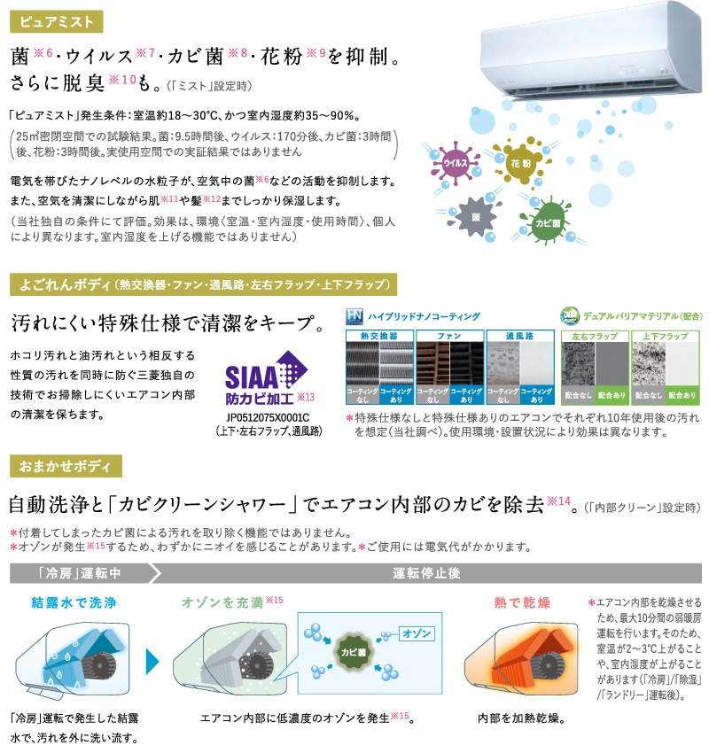 ユアサプライムス.com｜三菱電機 ルームエアコン 主に 12畳用 霧ヶ峰