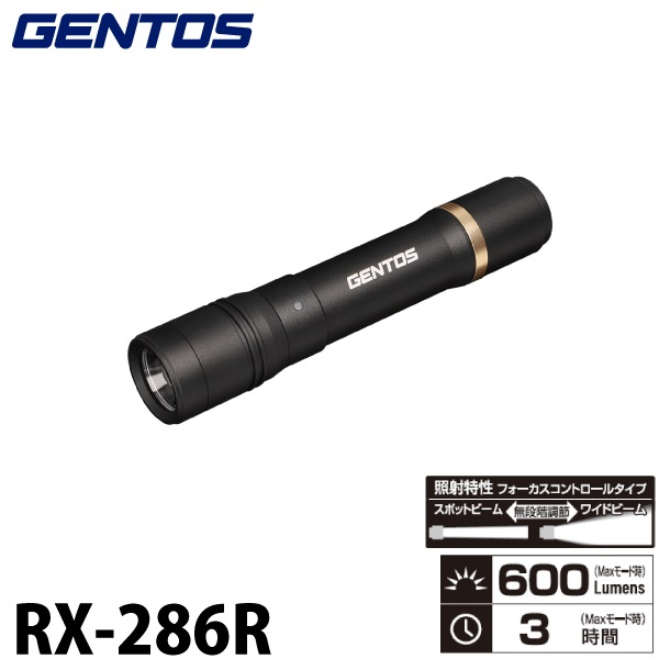 ユアサプライムス.com｜ジェントス RX-286R ハンディライト REXEED