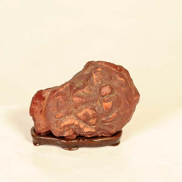 水石：佐渡赤玉石【現品】*資材サドアカダマ | 水石・飾り石,水石