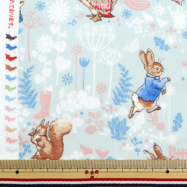 数量5から】 生地 『オックス ピーターラビット クラシックガーデン